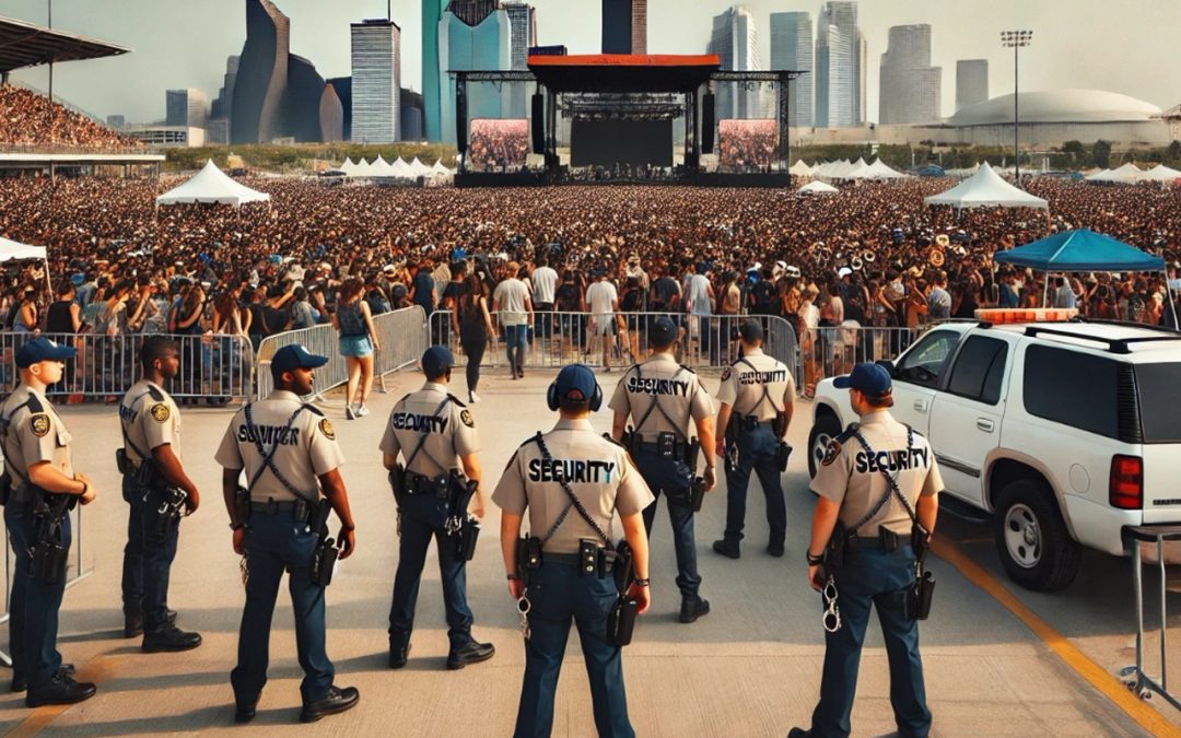 How Security Guards Prevent Crime At Large Events In Houston