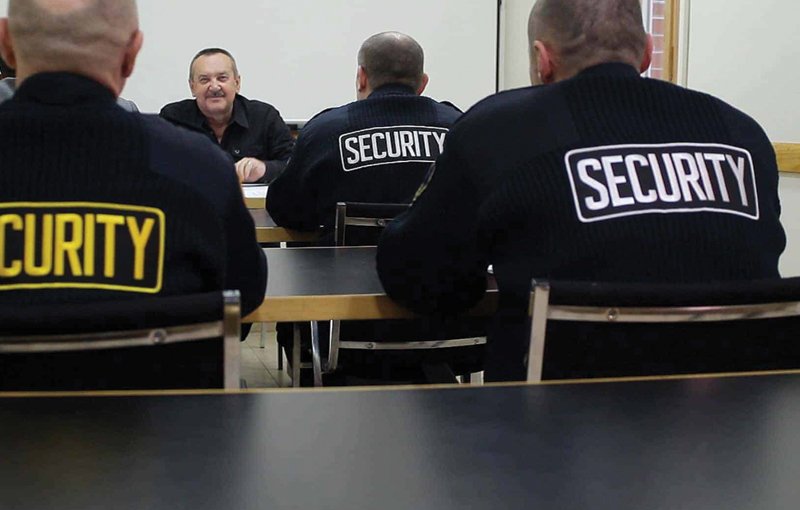 trained security guards for guard shacks